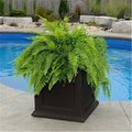 Lawnitator 20 x 20 in. Fairfield Patio Planter - Espresso LA2621813